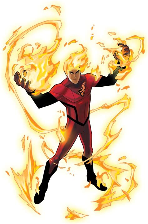 Fireball Red Circle Comics Superhero Art Character Art Character