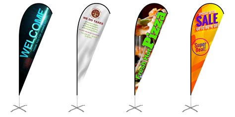 Custom Teardrop Feather Flags And Banners At Sale Anley
