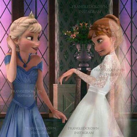 Elsa And Anna Anna Is Getting Married O Disney Princess Pictures Disney Princess Wallpaper