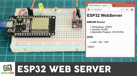 Esp32 Web Server Educ8stv Watch Learn Build