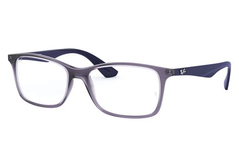 Ray Ban Rb7047 Transparent Eyeglasses ® Free Shipping