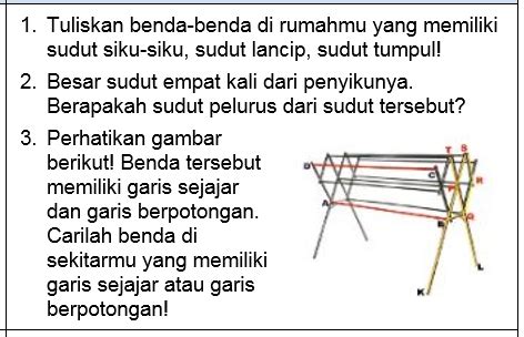 Soal matematika sd kelas 3 semester 2. Soal Matematika Perihal Sudut Untuk Kelas 4-6 Sd/Mi ...
