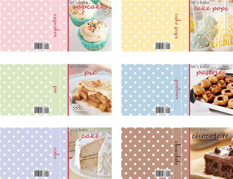 Printable Baking Book Covers Dollhouse Books Doll House Barbie Books