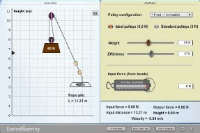  create energy pathways to show where our energy discuss student answers as a class, but do not provide correct answers at this point. Screenshot of Pulley Lab Gizmo | Pulley, Lesson