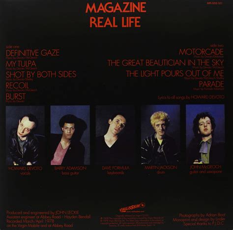 Magazine ‎ Real Life 1978