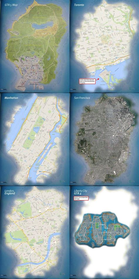 Grand Theft Auto 5 Map As Big As Most Major Cities Insane Scale