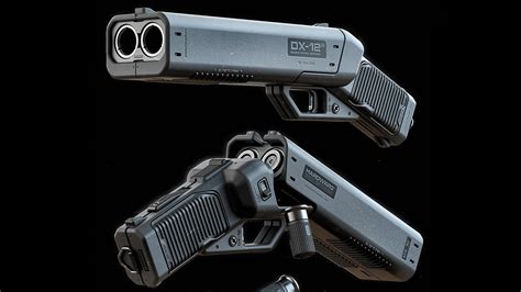 Moth3r Unveils Concept Dx 12 Double Barrel Shotgun Pistol