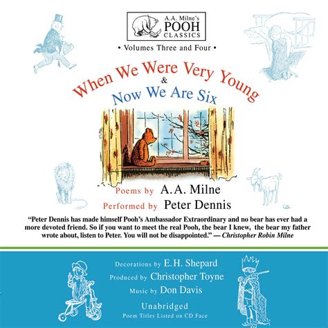 When We Were Very Young And Now We Are Six Audiobook Written By A A