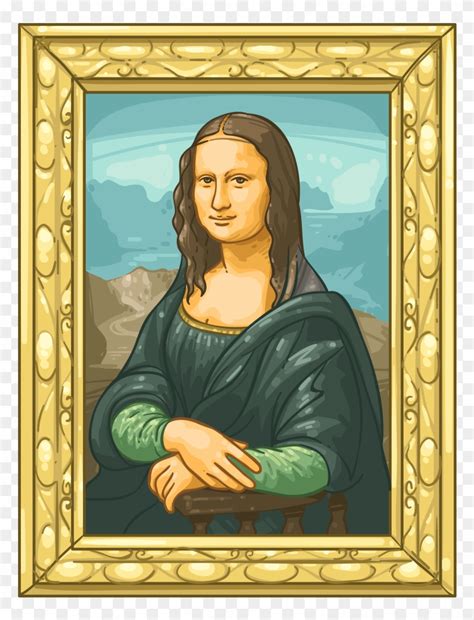 Mona Lisa Picture Frame Hd Png Download 1024x10246490900 Pngfind