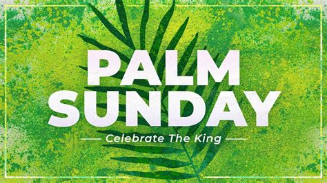 The Triumphal Entry Of Jesus Palm Sunday 2023 Youtube