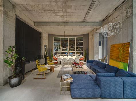 A Modern Office Space That Looks Like An Urban Loft