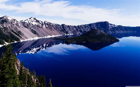 Crater Lake Wallpapers Top Free Crater Lake Backgrounds Wallpaperaccess