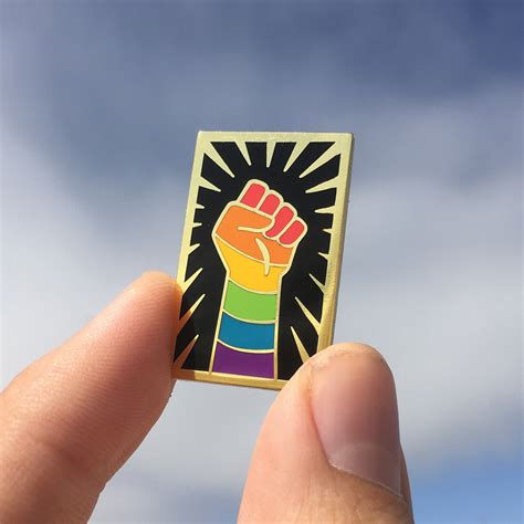 Rainbow Resist Pin