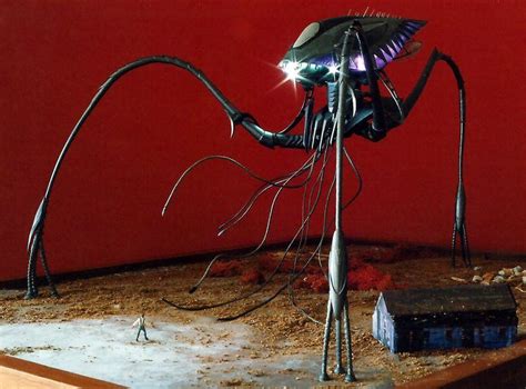 Pegasus Hobbies War Of The Worlds 2005 1 144 Scale Alien Tripod Model Kit By Pegasus Hobbies