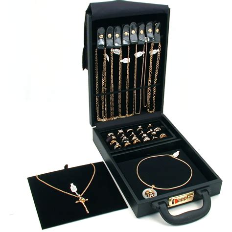 Ring Necklace Watch Jewelry Travel Case Storage Box New