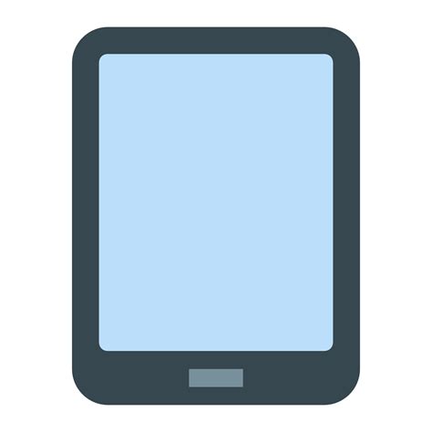 Ipad Clipart Blue Tablet Flat Icon Png Transparent Cartoon Free