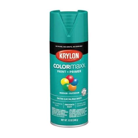 Krylon Diversified Brands 264475 12 Oz Satin Catalina Mist Spray Paint