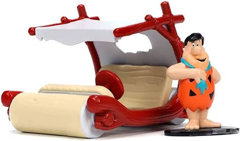Flintstones 132 Flintmobile Vehicle With Fred Flintstone