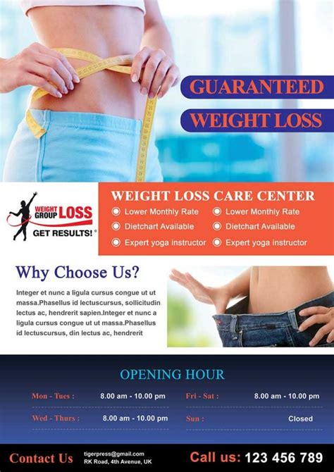 Weight Loss Business Flyers