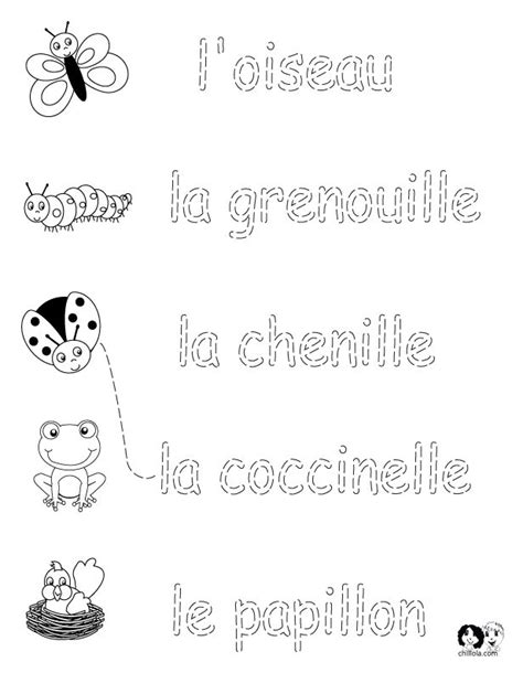 156 Best French Worksheets For Children Français Activités à Imprimer