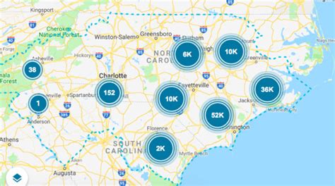 Power Outage Map For North Carolina Map Of World
