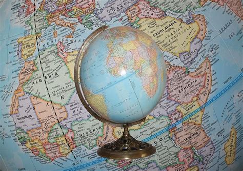 Hd Wallpaper Globe Map Travel Blur Countries 44 Off