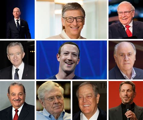 Richest Men Top 10 Richest Men In The World And Their Businesses