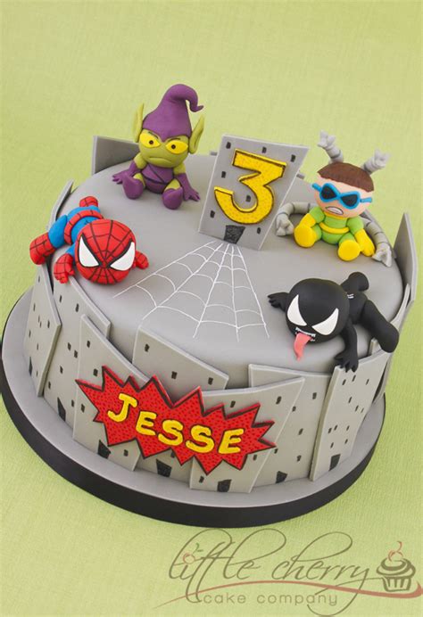 Marvel inspired cake with iron mans hand, thors hammer, captain america's shield, avengers logo this 5″ and 7″ two tier cake serves approx 26 portions. Wondrous collection of video game inspired cakes - Vuing.com
