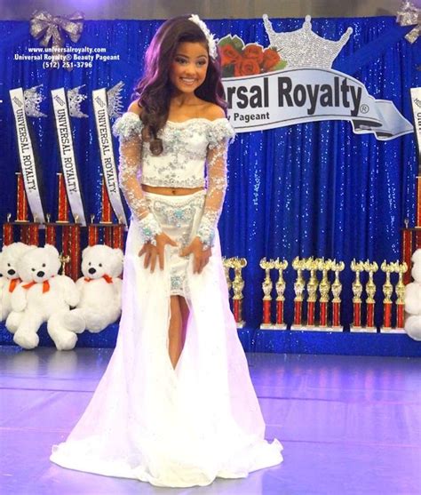 Love This Photo Of Kialia Posey Competing In Formal Wear Competition At