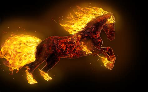 Flaming Horse By Drunkendrew On Newgrounds