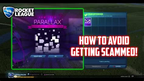 How To Avoid Getting Scammed On Rocket League All Scam Tactics