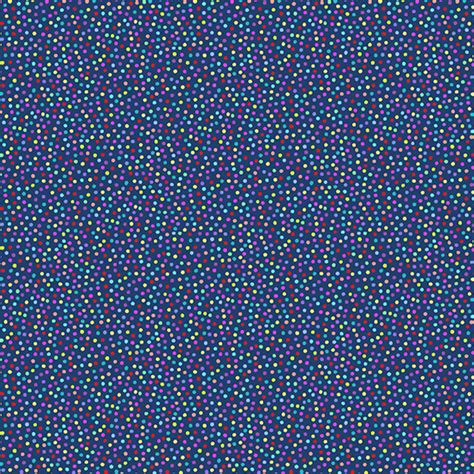 Rainbow Packed Dots In Navy
