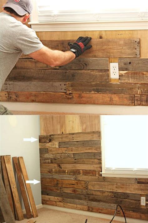 After all, that's what most accent walls are. DIY Pallet Wall: 25 Best Accent Wood Wall Tutorials | Diy ...