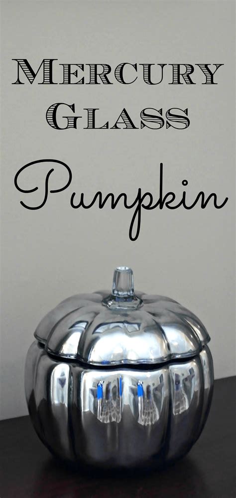 Mercury Glass Pumpkin As The Bunny Hops®