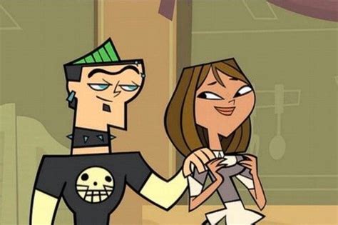 Drama Total Total Drama Island Romantic Girl Hopeless Romantic Duncan And Courtney Animated