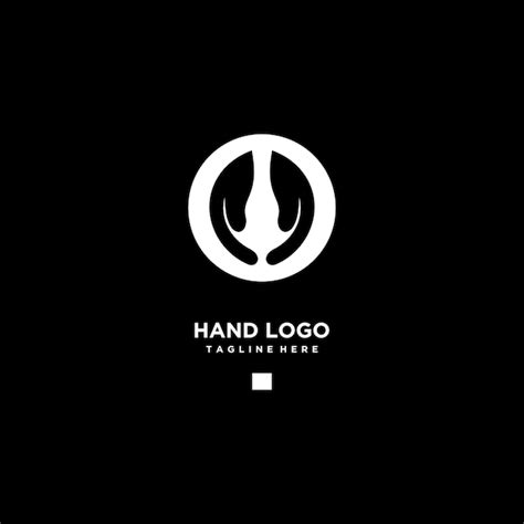 Premium Vector Hand Logo Icon Design Template Vector Illustration