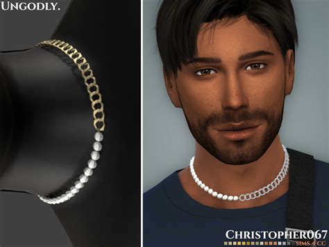 The Sims Resource Ungodly Necklace Male