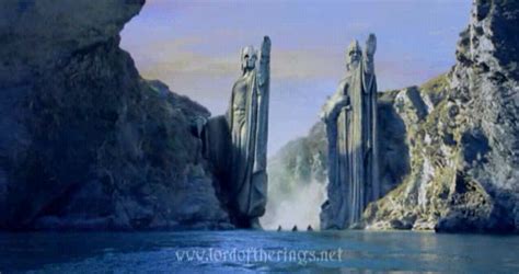 The Argonath The Pillars Of The Kings