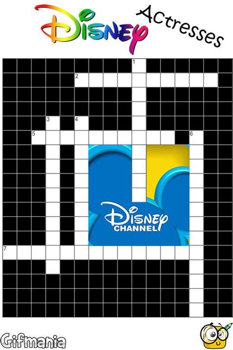 Crucigrama Disney Imagui
