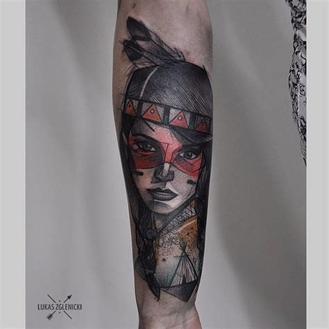 Indian Tattoo Girl By Dana Morse Best Tattoo Ideas Gallery