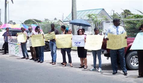 Protestors Call For Resignation Of Minister Ramsaran Following Abusive Statements Kaieteur News