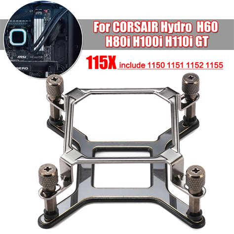 X Water Cooling CPU Cooler Mounting Bracket Kit For CORSAIR Hydro H H I H I H I GT