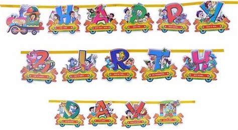 Decoration Craft Paper Birthday Party Hanging Toran At Rs 264piece In