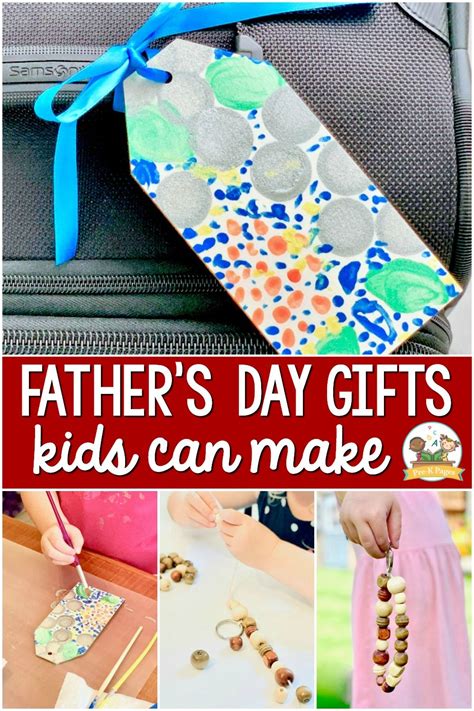 Easy Father's Day Gifts Kids Can Make  Fathers day gifts, Gifted kids