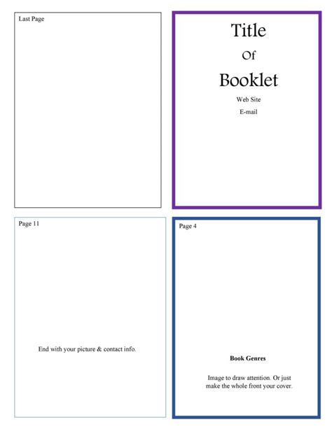 Download Booklet Template 20 Free Booklet Template Address Book