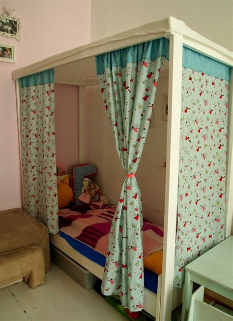 Ein betthimmel verwandelt das kinderbett in einen magischen ort voller gemütlichkeit. DIY Ideen, DIY ideas, girl bedroom, bed ideas, Kinderbett ...