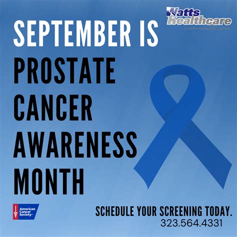 September Is National Prostate Cancer Awareness Month Holman United Methodist Church