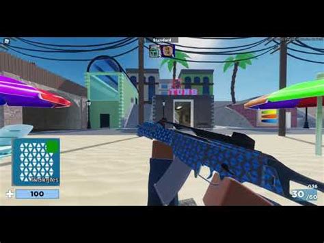 Arsenal ace pilot blue roblox. Roblox: arsenal weapons skin showcase - YouTube