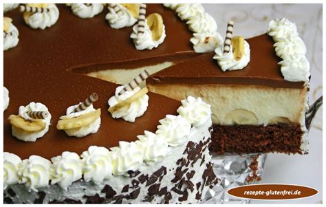 Restliche bananen schälen und in scheiben schneiden. Schoko-Bananen-Torte - Tanja`s glutenfreies Kochbuch