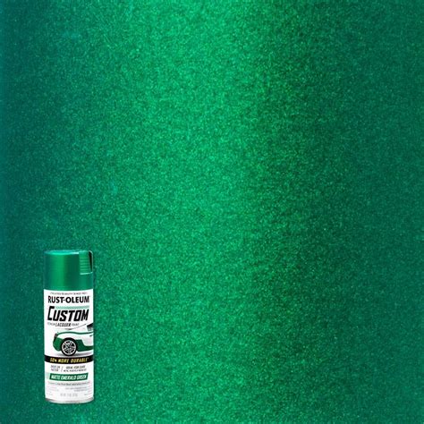 Rust Oleum Emerald Green Spray Paint Industrial Hard Hat® Gloss 500ml